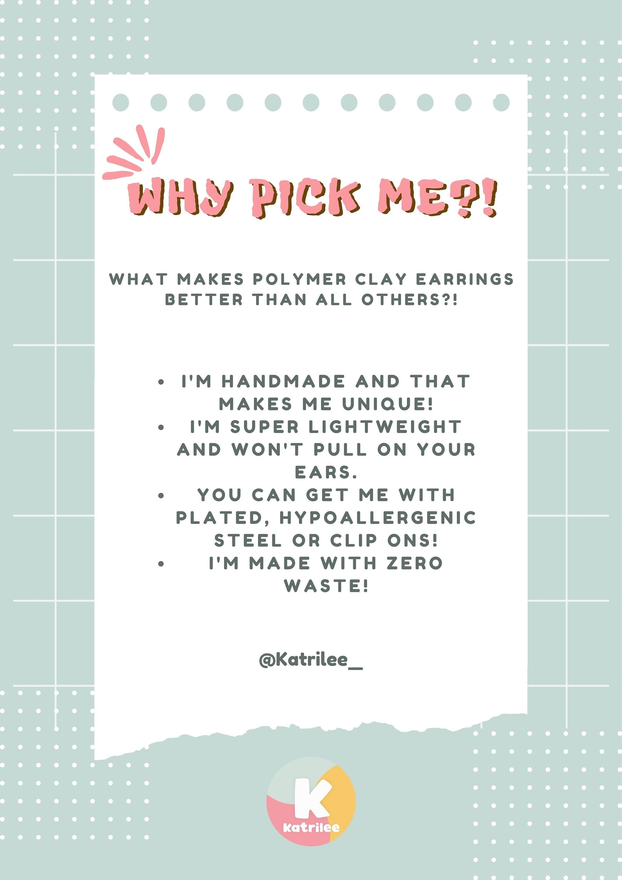 Book Stack Polymer Clay Dangle Earrings, Handmade Rainbow Bookish Earrings, Pastel Black Monochrome Reader Book Lover, Surgical Steel, Pride