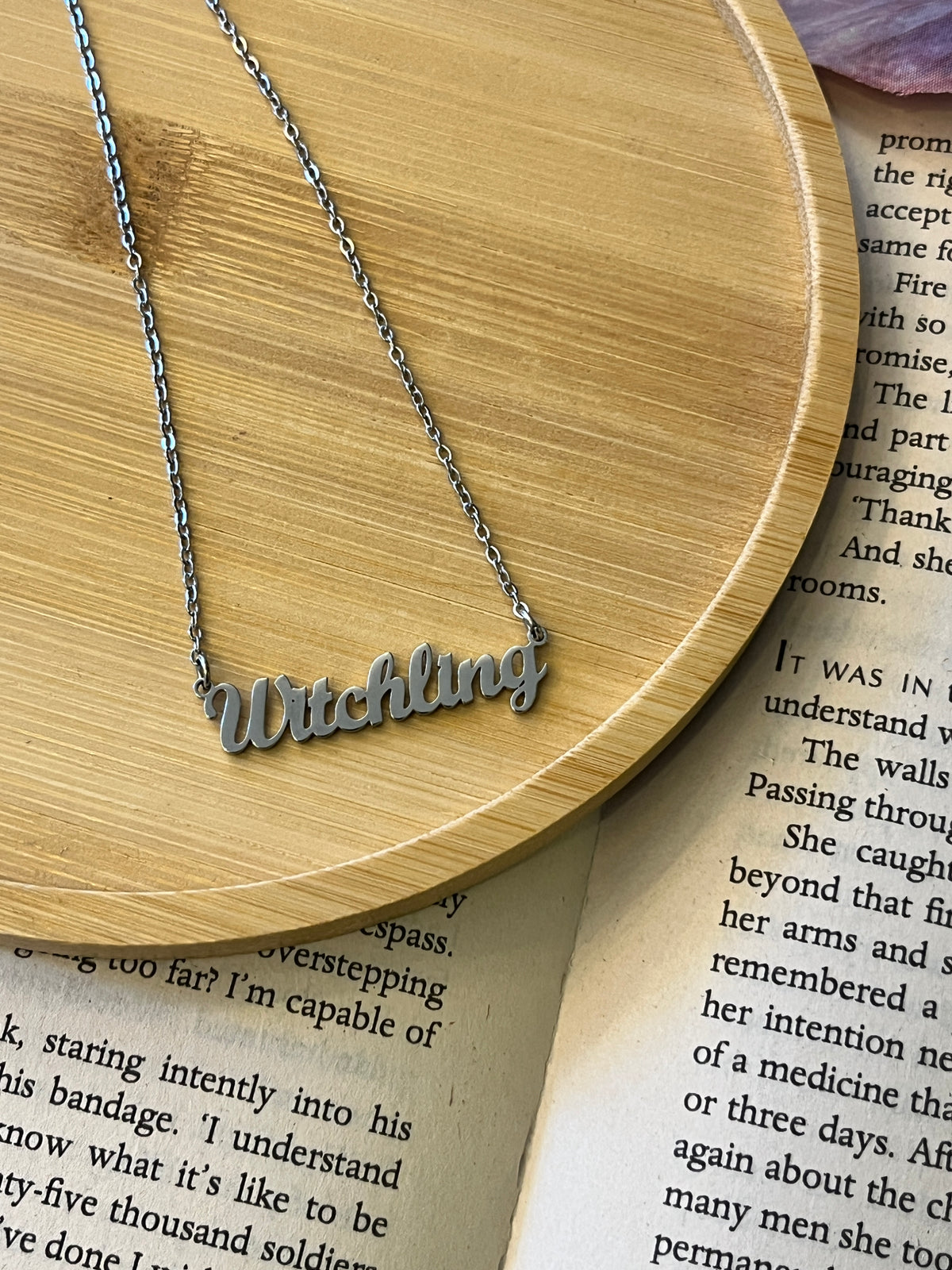 Witchling Throne Of Glass Stainless Steel Necklace - Officially Licenced