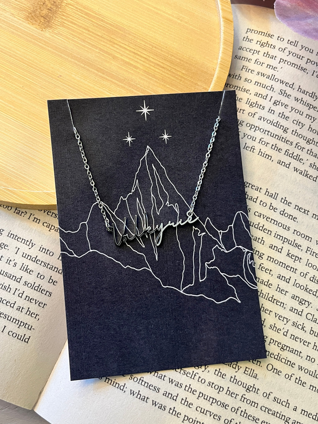 Valkyrie Stainless Steel Necklace ACOTAR Officially Licenced