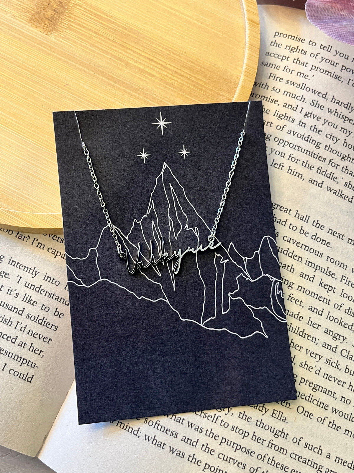 Valkyrie Stainless Steel Necklace ACOTAR Officially Licenced