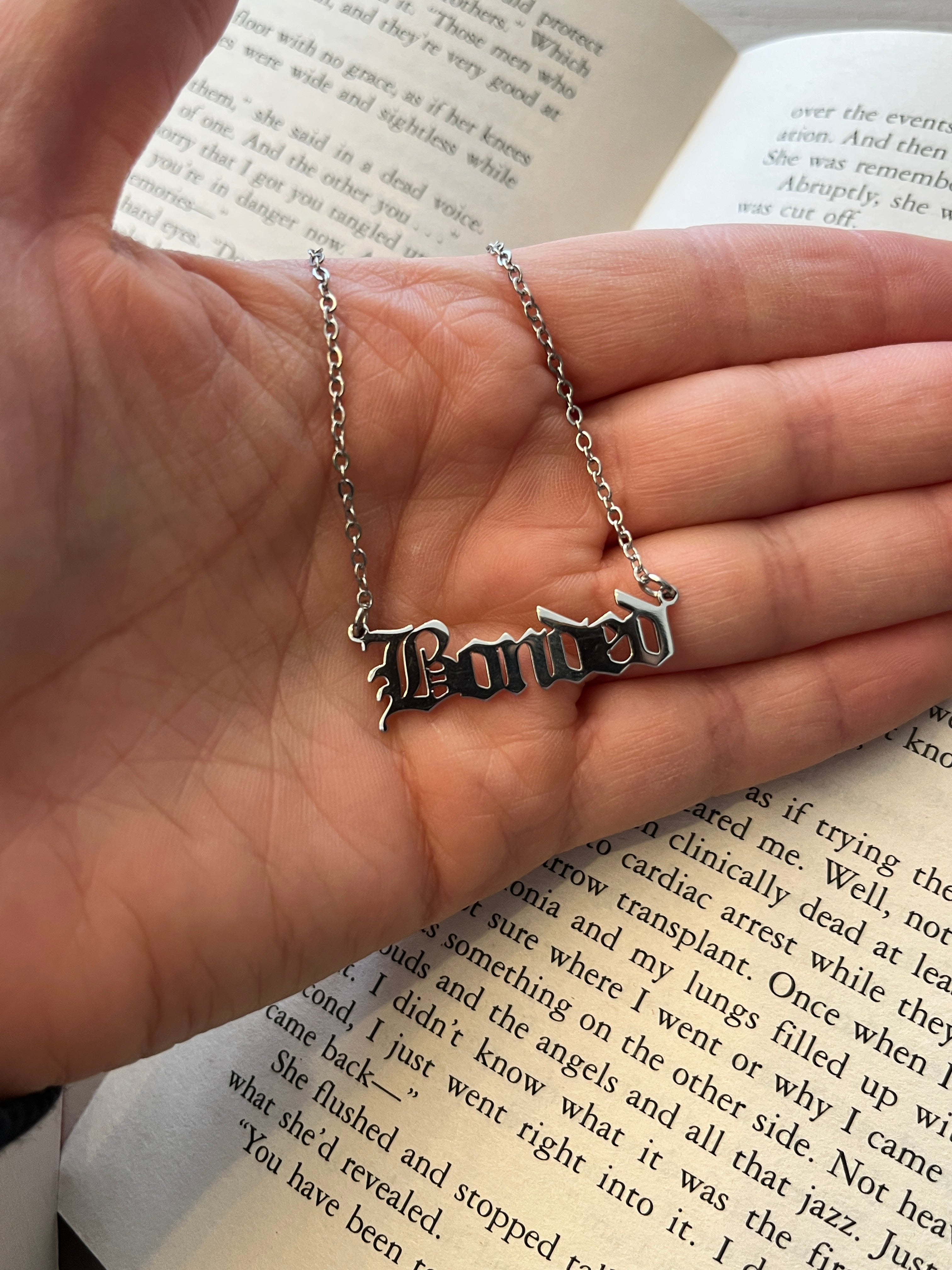 Bonded Black Dagger Brotherhood Stainless Steel Necklace - Officially Licensed