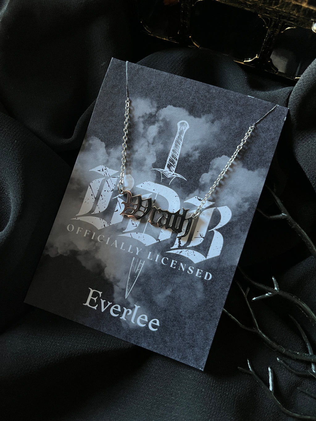 Brotherhood Name Necklaces - Officially Licensed Black Dagger Brotherhood Collection