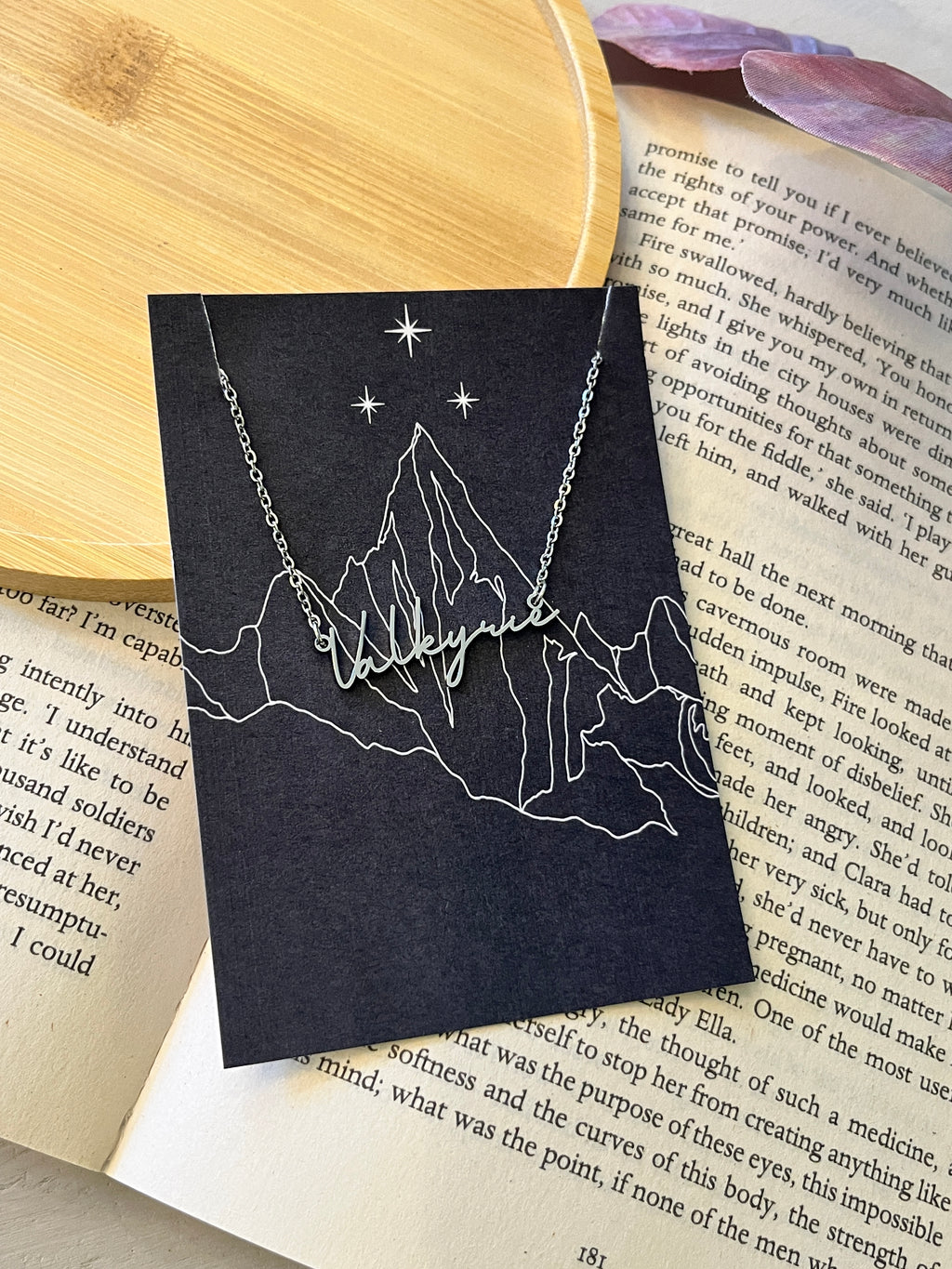 Valkyrie Stainless Steel Necklace ACOTAR Officially Licenced