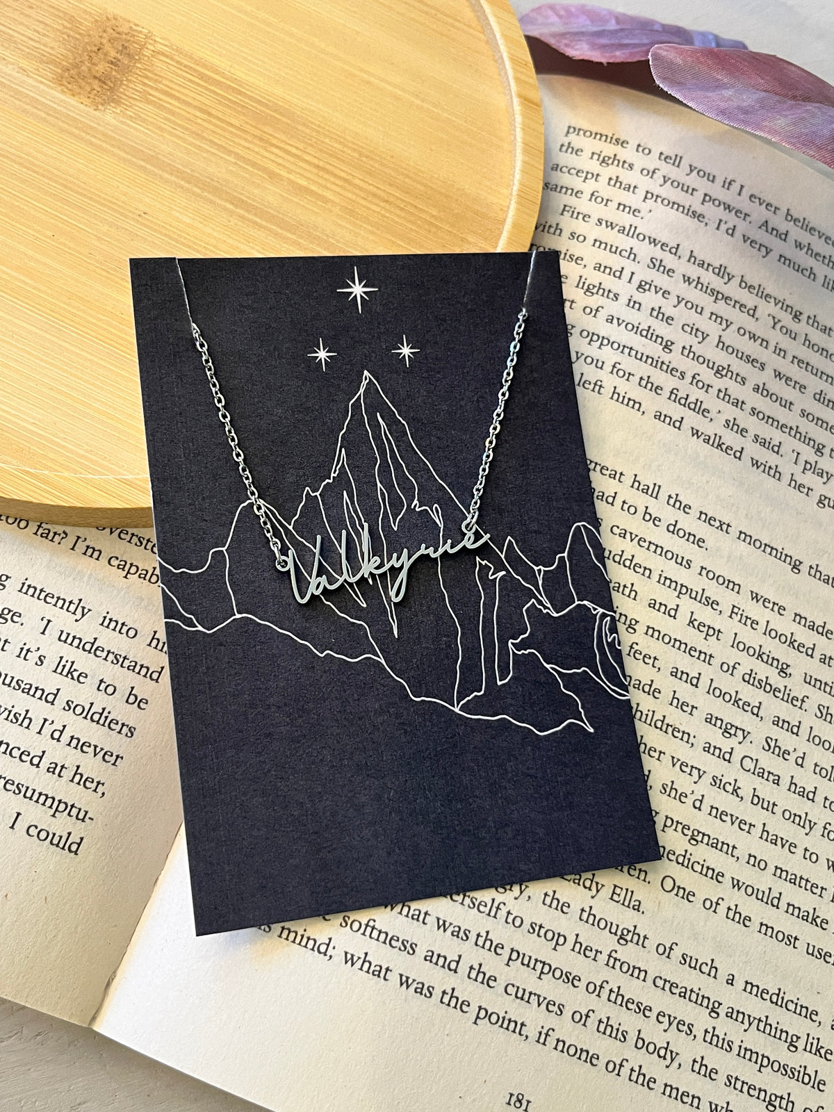 Valkyrie Stainless Steel Necklace ACOTAR Officially Licenced