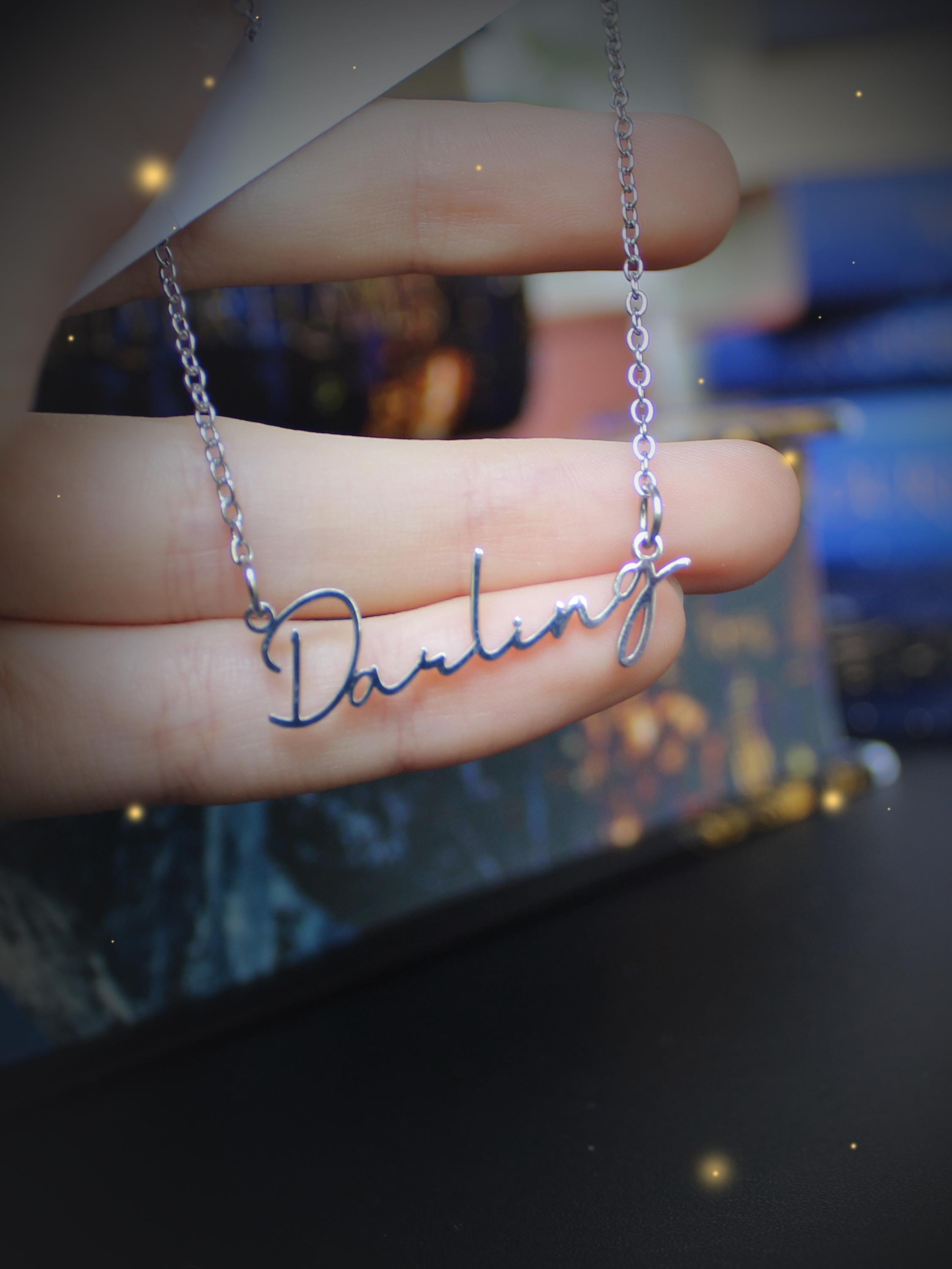 Officially Licenced ACOTAR Feyre Darling Stainless Steel Necklace, Nightcourt Rhysand, Bookish Gifts, Gift for girlfriend, Mist and Fury