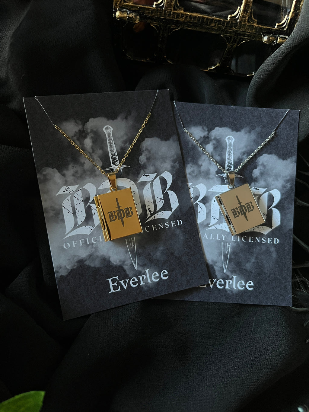 BDB Stainless Steel Book Locket - Officially Licensed Black Dagger Brotherhood