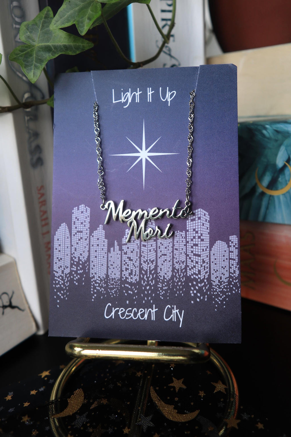 Crescent City Memento Mori Necklace: Officially Licensed Bookish Merch
