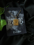 Crossed Dagger Stainless Steel Book Locket - Officially Licensed Black Dagger Brotherhood