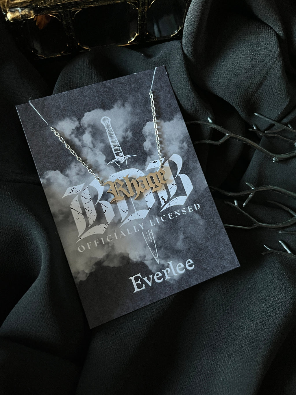 Brotherhood Name Necklaces - Officially Licensed Black Dagger Brotherhood Collection