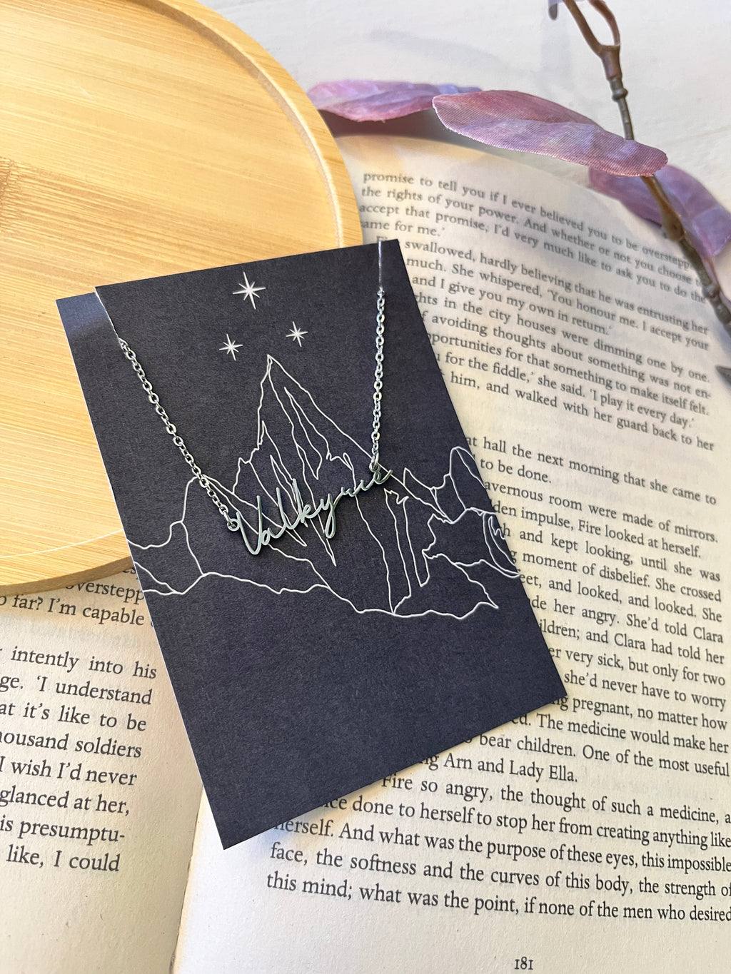 Valkyrie Stainless Steel Necklace ACOTAR Officially Licenced