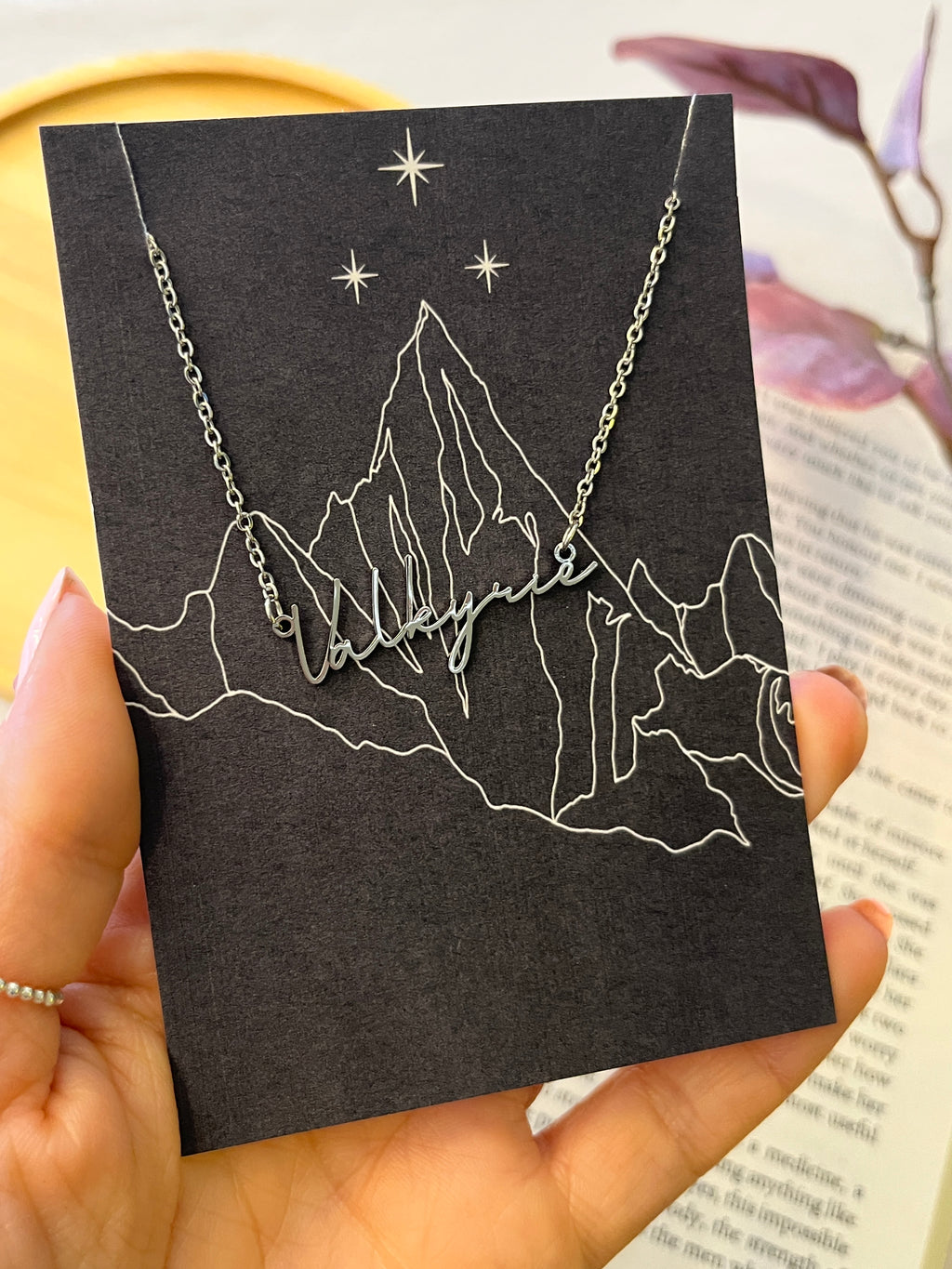 Valkyrie Stainless Steel Necklace ACOTAR Officially Licenced