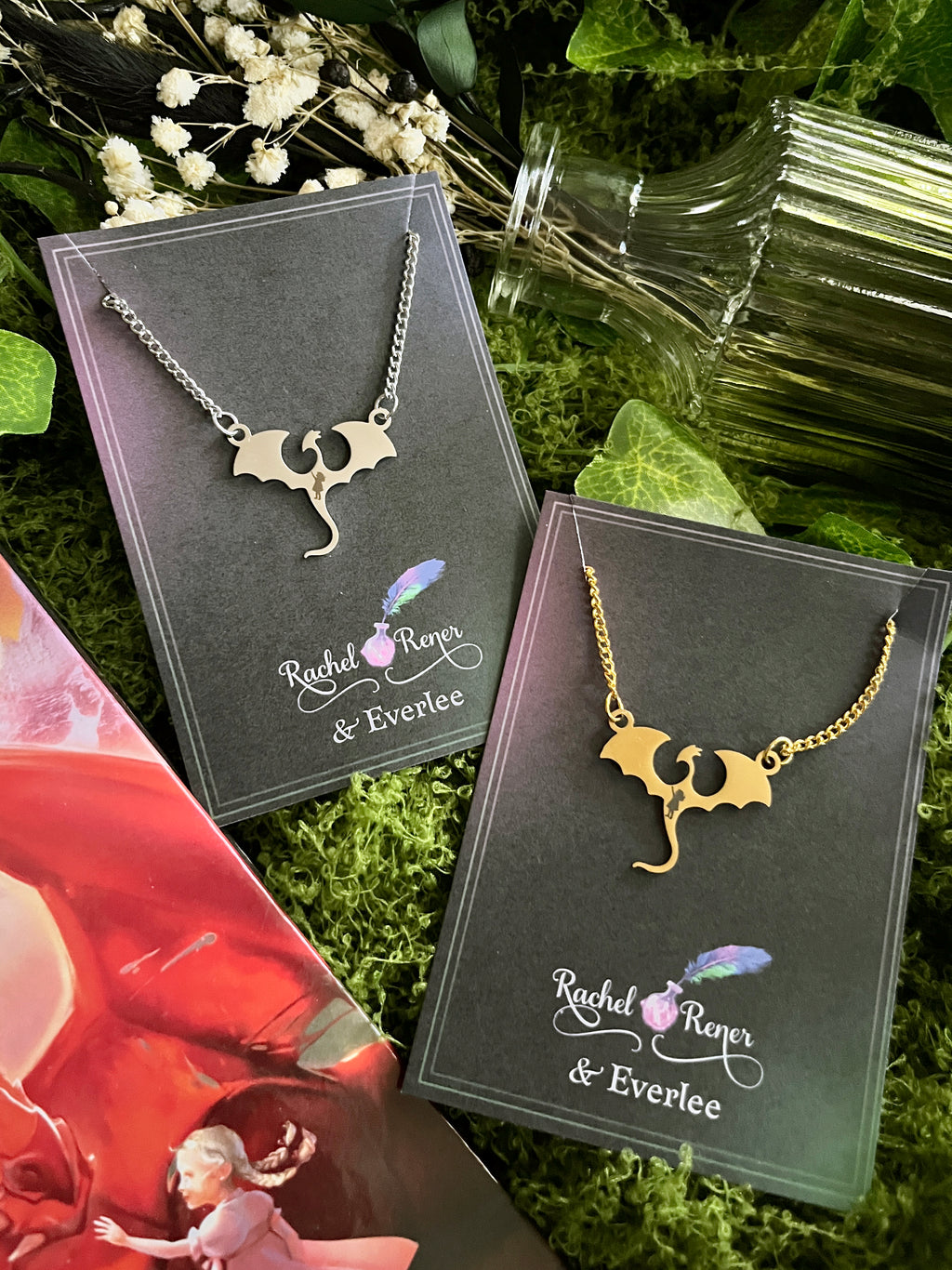 Little Morsel Book + Dragon Pendant Bundle