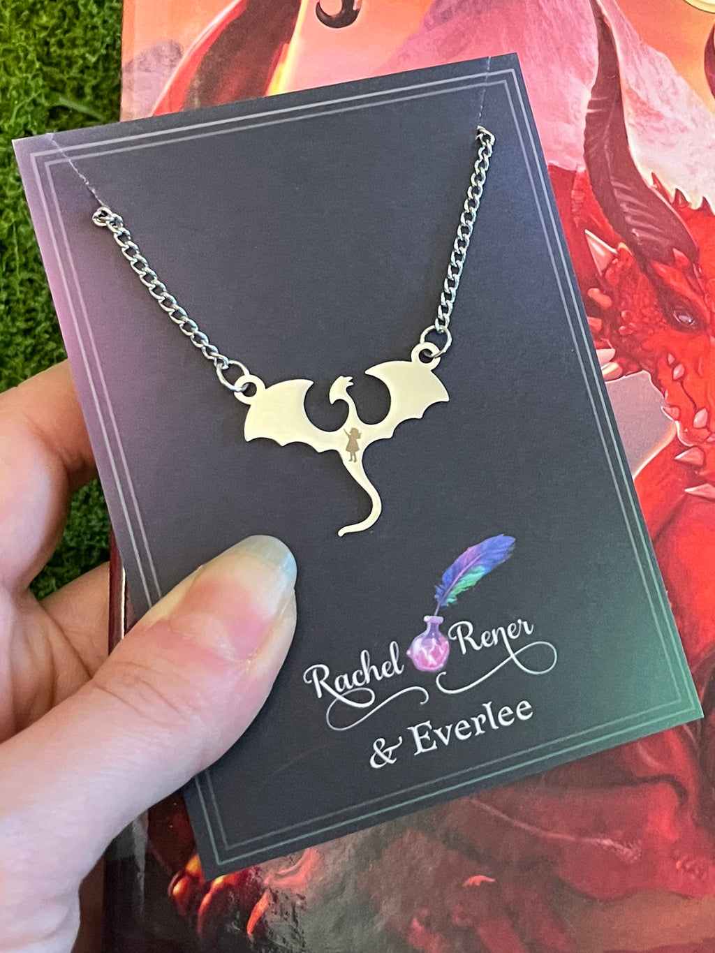 Little Morsel Book + Dragon Pendant Bundle