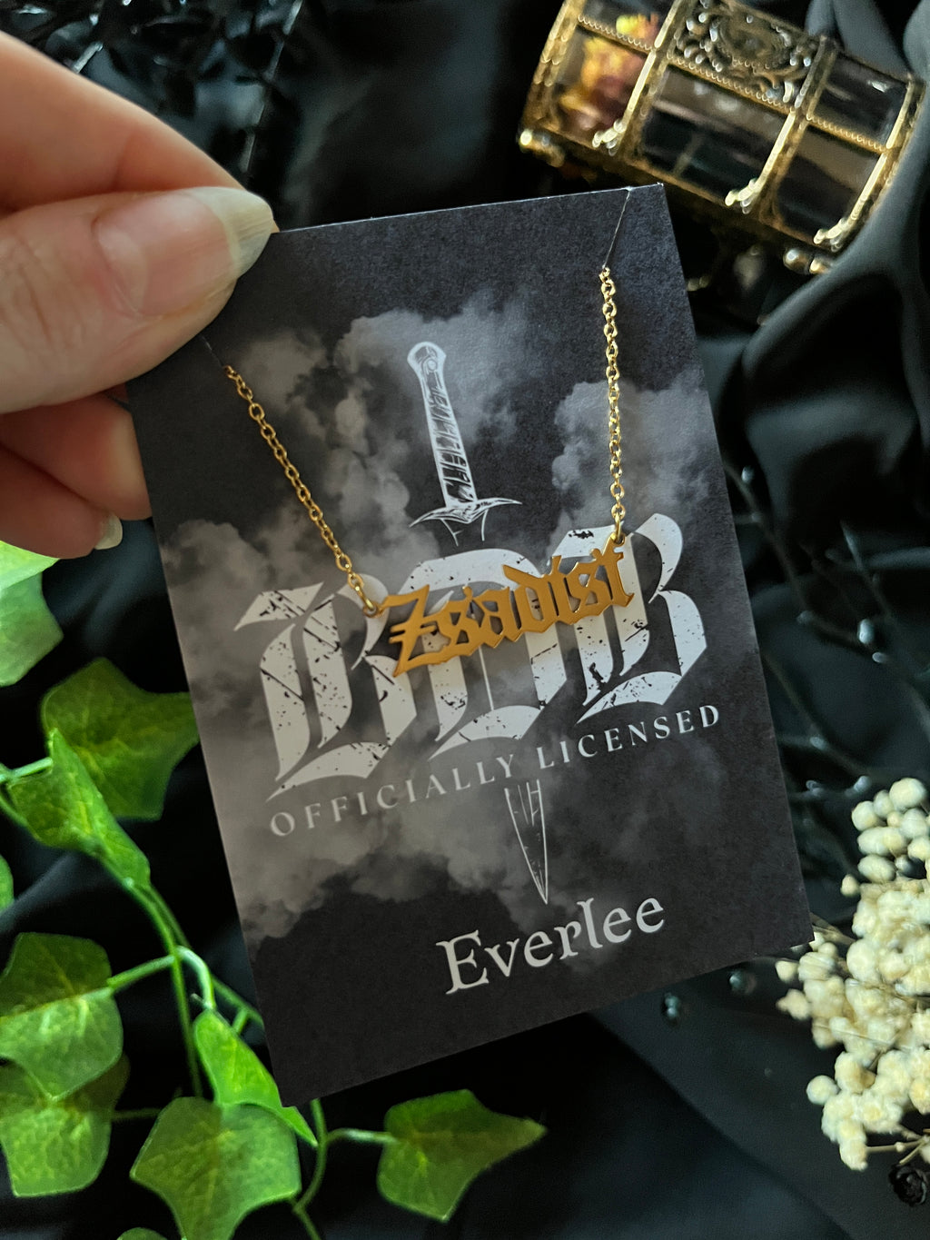 Brotherhood Name Necklaces - Officially Licensed Black Dagger Brotherhood Collection