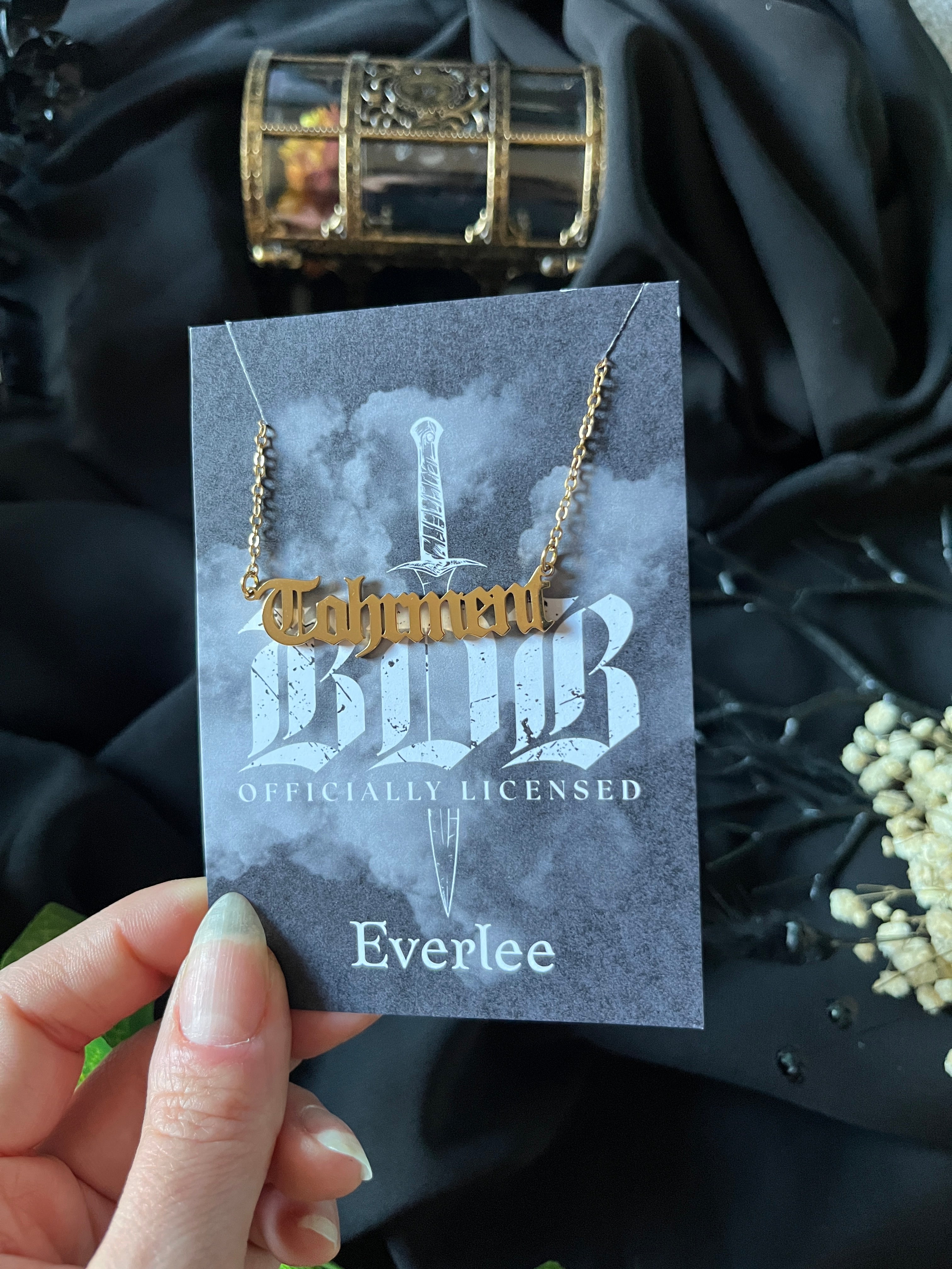 Brotherhood Name Necklaces - Officially Licensed Black Dagger Brotherhood Collection