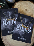 Shellan and Leelan Black Dagger Brotherhood Name Necklaces