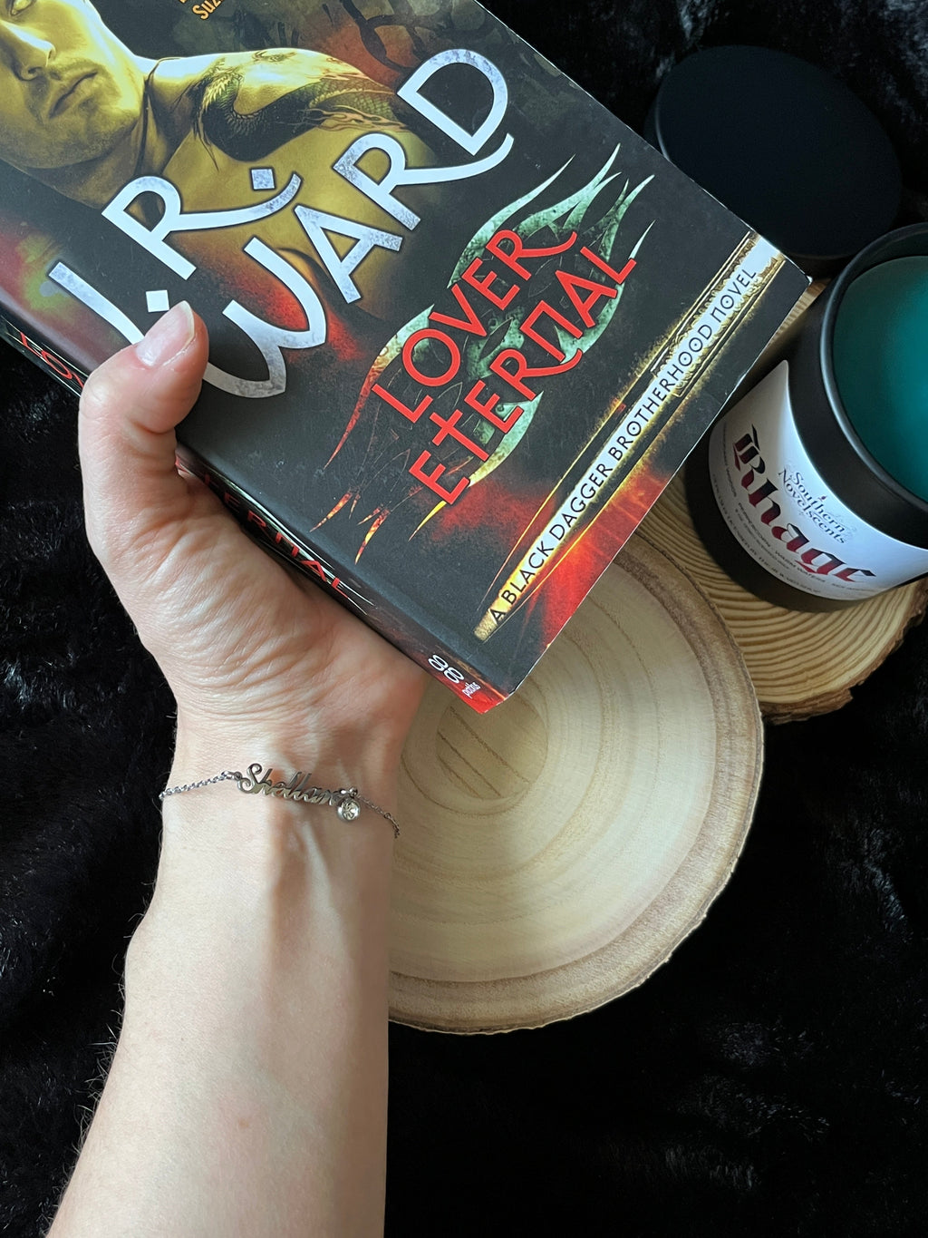 Shellan and Leelan Black Dagger Brotherhood Name Bracelet