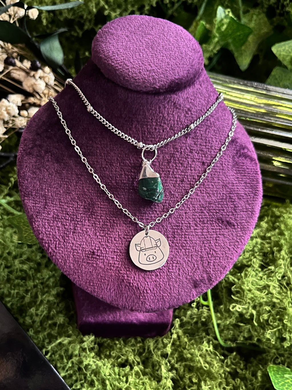 Amethysts & Alchemy Book + Topie Necklace Bundle