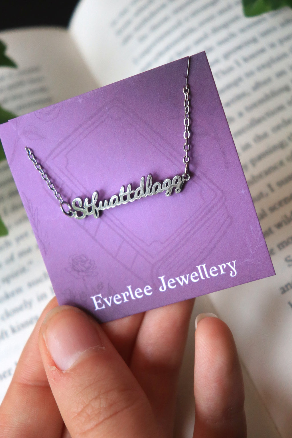STFUATTDLAGG Stainless Steel Adjustable Name Bracelet