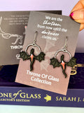 Manon Blackbeak Wyvern Throne of Glass Earrings - Officially Licensed