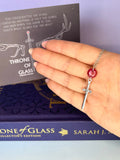 Goldryn Sword Throne of Glass Stainless Steel Necklace - Officially Licenced