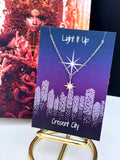 Crescent City 8 Pointed Star Stainless Steel Necklace - Officially Licenced